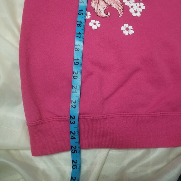 Vtg Pink Hummingbird Crewneck - Picture 5 of 9